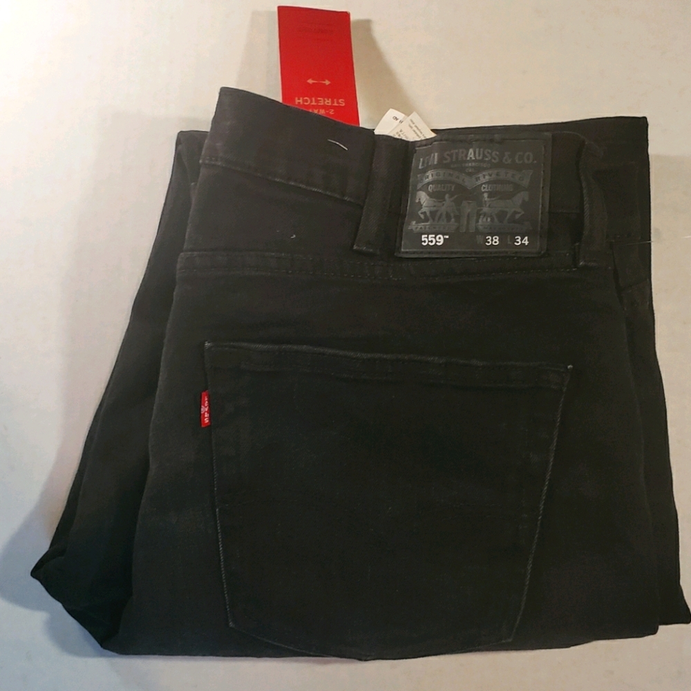 NWT Men's Levi's 559 Relaxed Straight Stretch 👖
